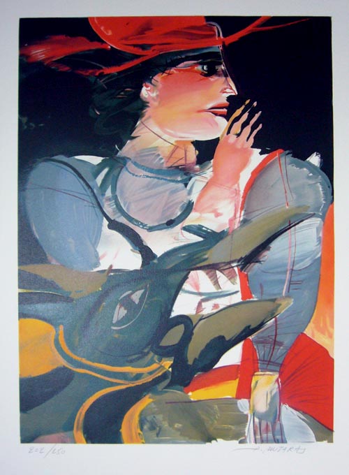 DIMITRIS MYTARAS Original Lithograph S/N  