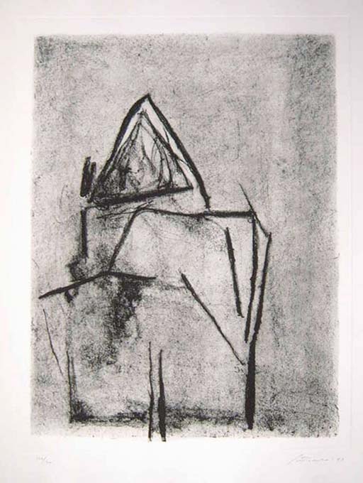 Santomaso Giuseppe Composition Aquatint S/N  