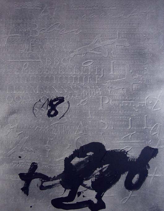 Antoni Tapies Variation Sur Un Theme Musical s N